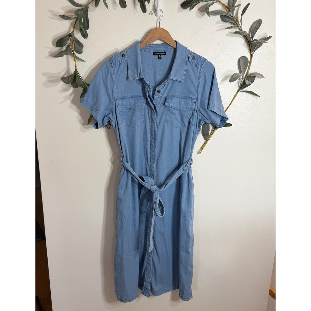Universal Standard Chambray Dress